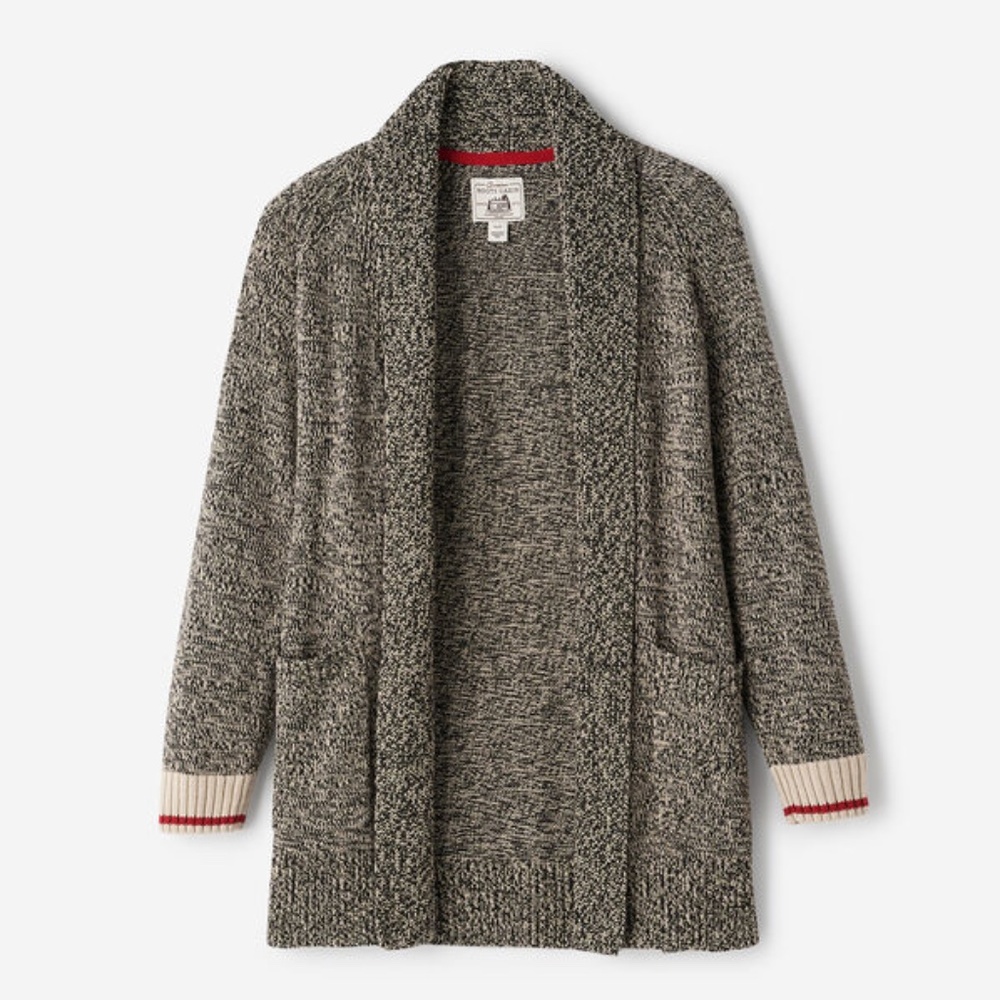 NWT Roots Canada Cabin Shawl Open Cardigan size Small